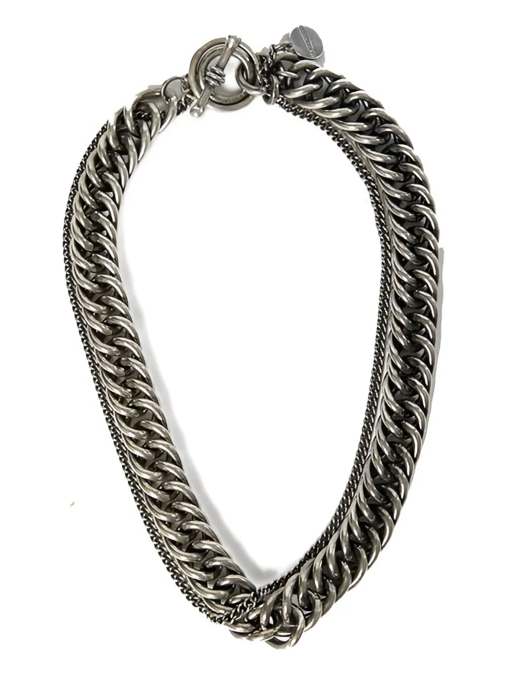 

Колье Vita с крупной цепью Ann Demeulemeester, серебряный