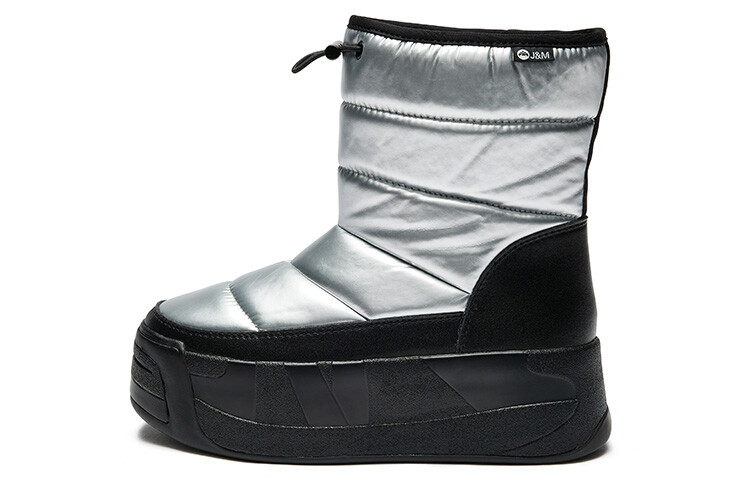 

Туфли женские повседневные Women's Casual Shoes Women's High-Top Silver Joy&Mario