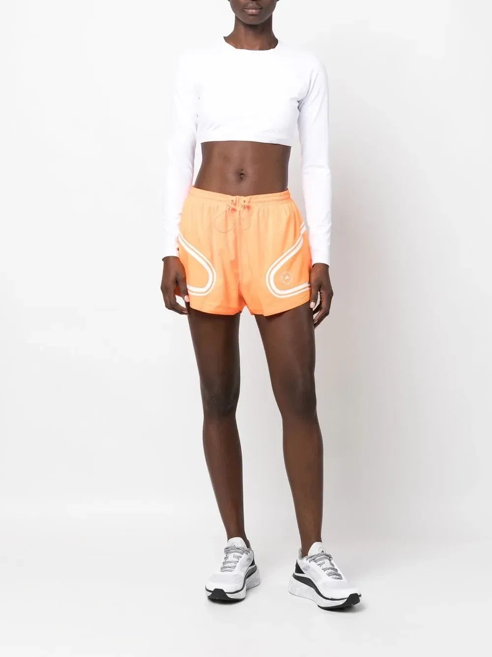 Спортивные шорты TruePace Adidas by Stella McCartney, оранжевый — фото 2