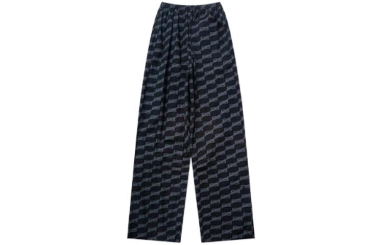 

Брюки мужские Balenciaga Bb Monogram Pajama, черный