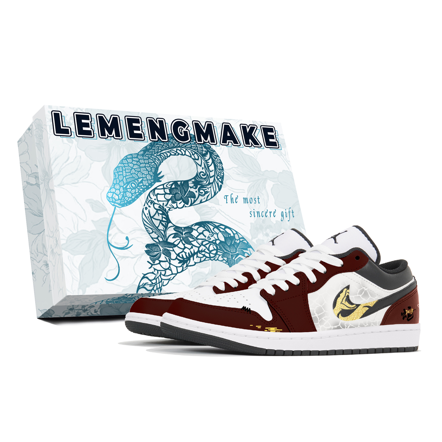 

Jordan Кроссовки Air 1 Vintage мужские низкие Black/White/Yellow