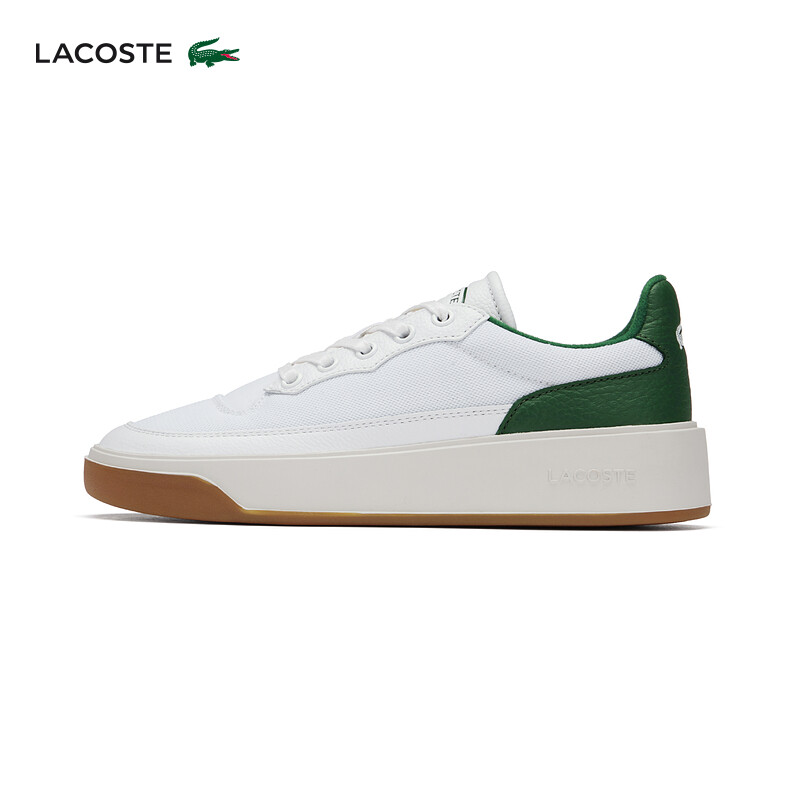 

Кроссовки женские Lacoste, белый / зеленый