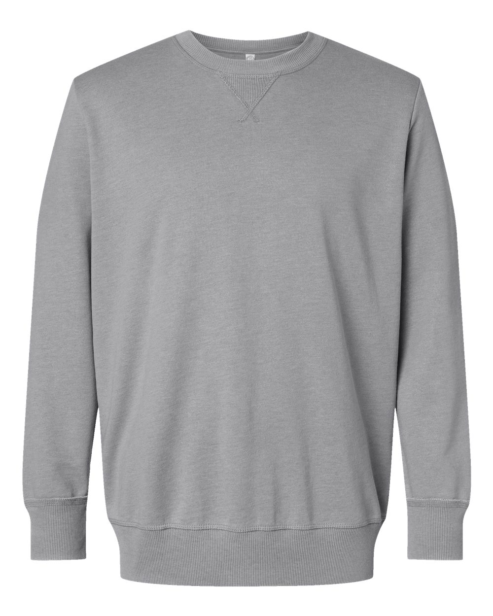 

Мужская флисовая толстовка с круглым вырезом Vintage Wash LAT, цвет washed grey