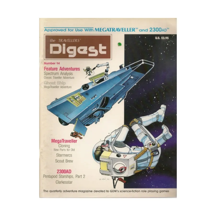 

Журнал #14 "Traveller & MegaTraveller Adventures", Travellers' Digest