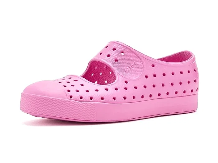 Кроссовки дышащие Jefferson Juniper Metallic Native Shoes Kids, Malibu Pink Metallic/Malibu Pink