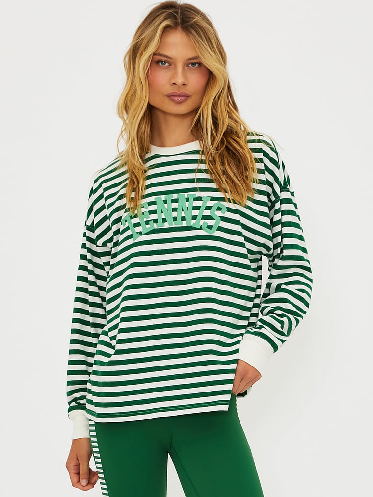 

Сайра топ Beach Riot, цвет la palma stripe