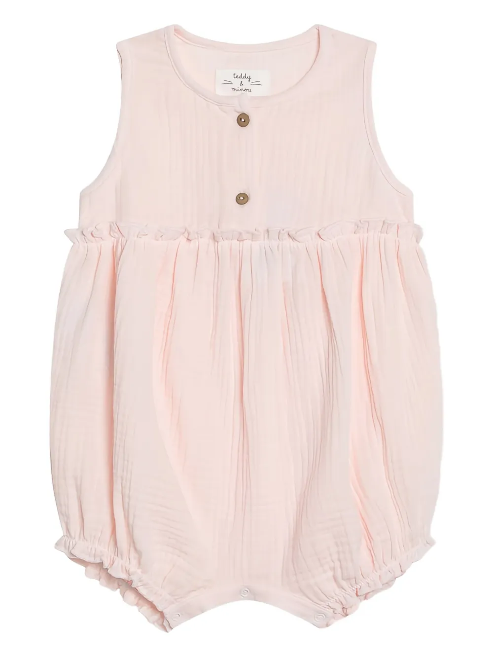 

Ромпер с оборками Teddy & Minou, розовый