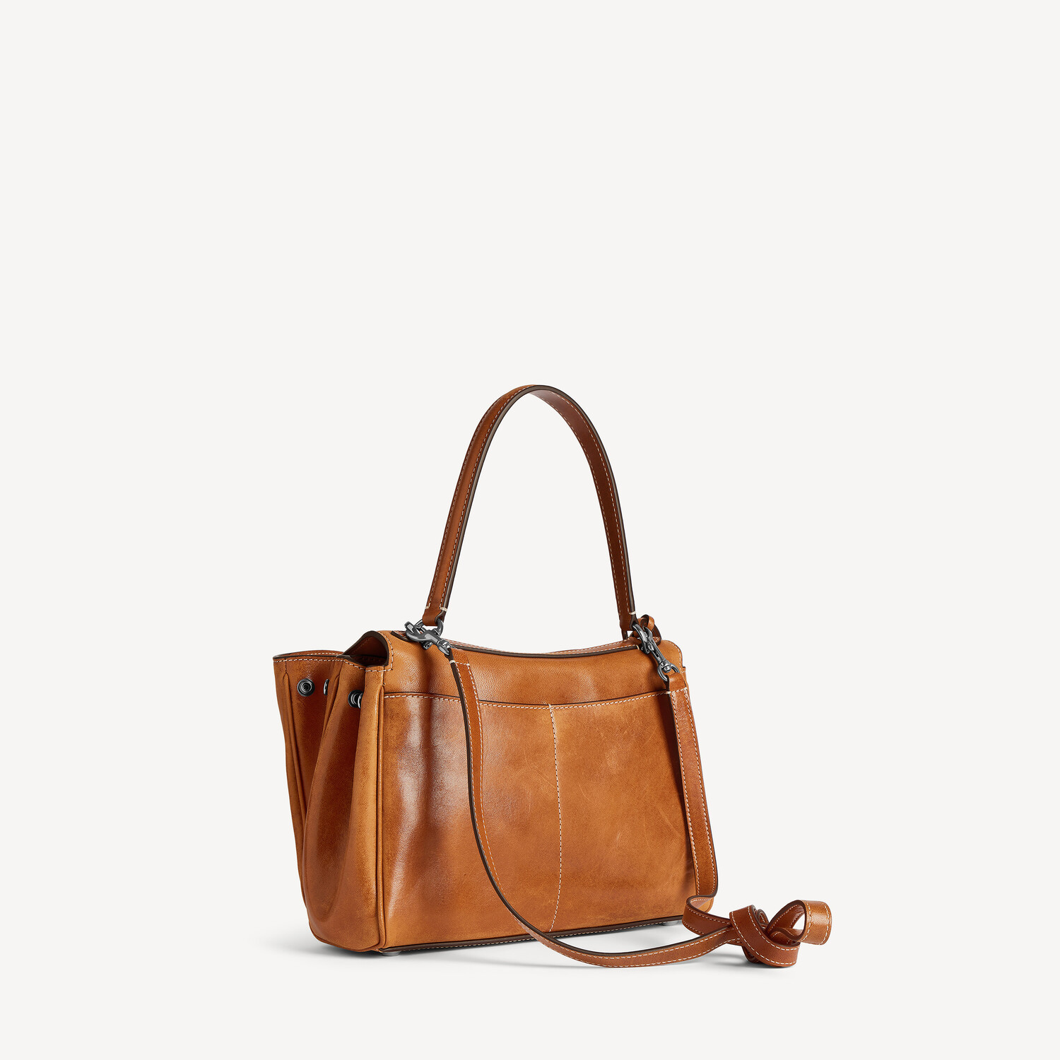 Женская сумка rodeo small в цвете tan cowboy BALENCIAGA, рыжий ковбой — фото 3