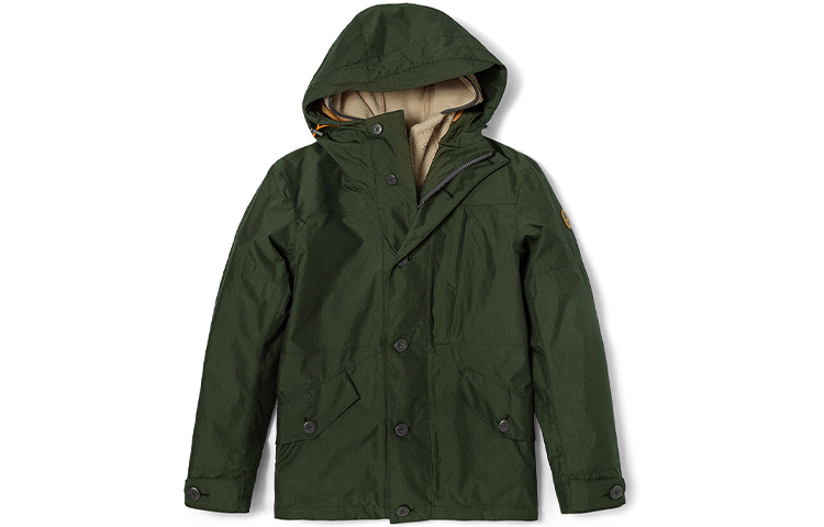 

Флисовая толстовка мужская Luggage Bag Green Timberland, зеленый