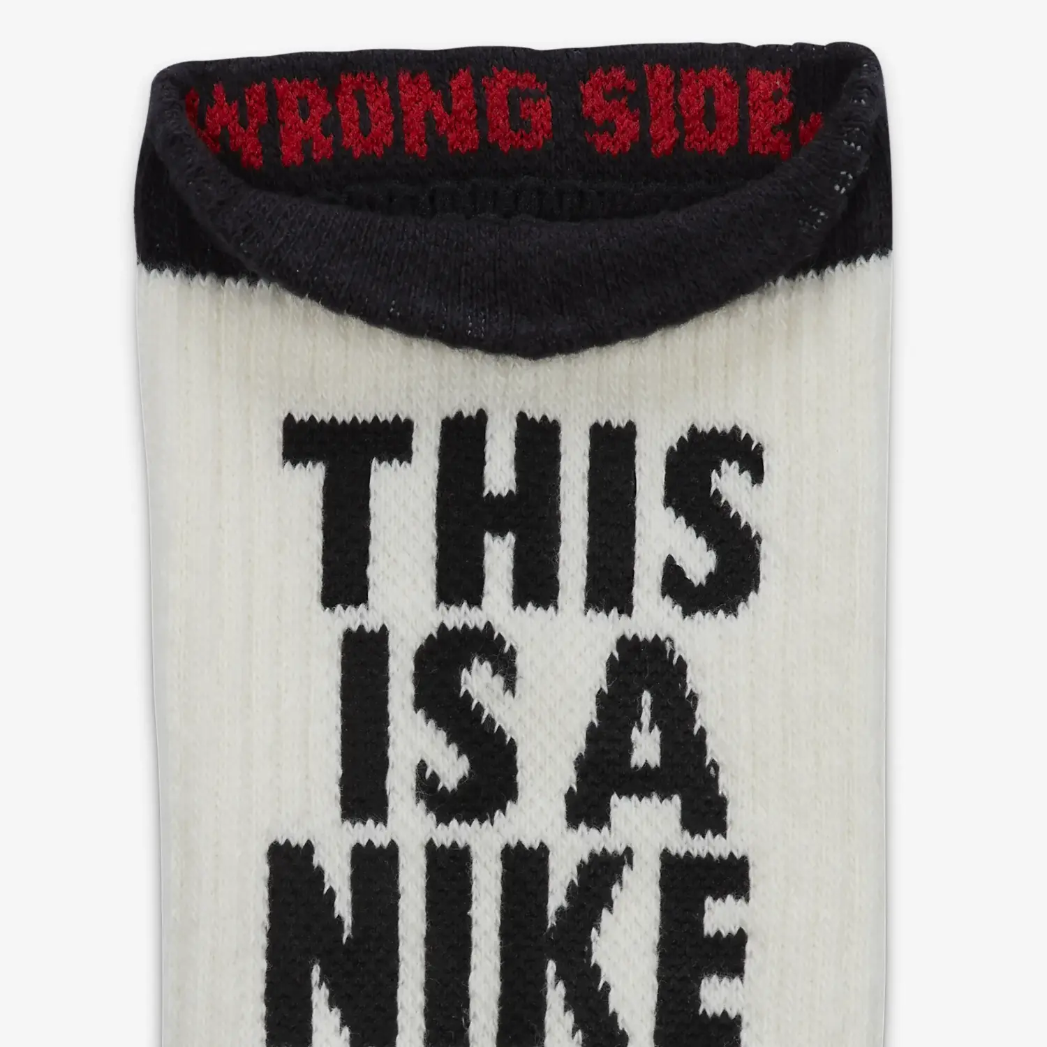 Унисекс носки Nike до середины икры, экрю — фото 4