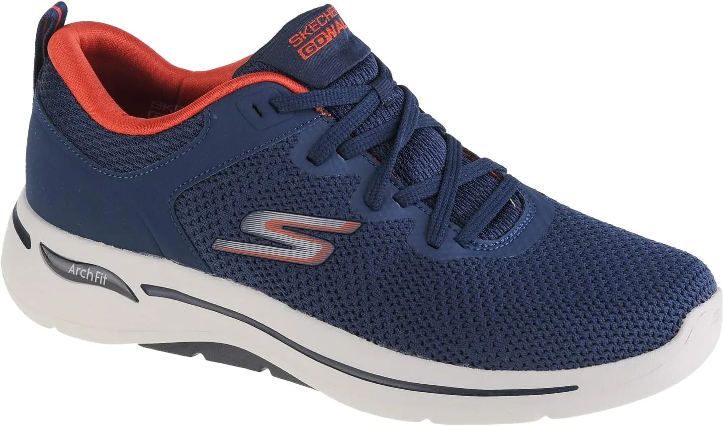 Мужские кроссовки Skechers 216254 Bkgy, темно-синий — фото 2
