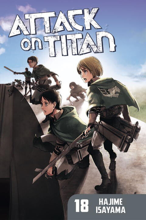 

Манга Attack on Titan Manga Volume 18