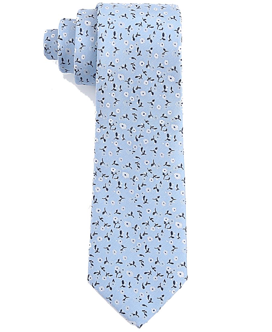 

Мужской классический галстук с принтом Tom Baine, Dark blue