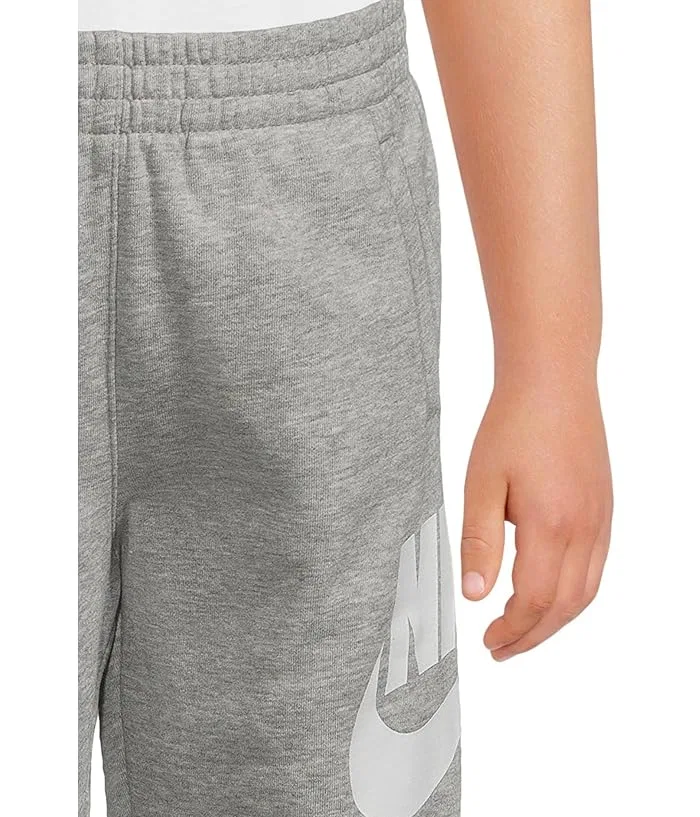 Джоггеры флисовые Club Fleece Nike Kids, Dark Grey Heather — фото 3