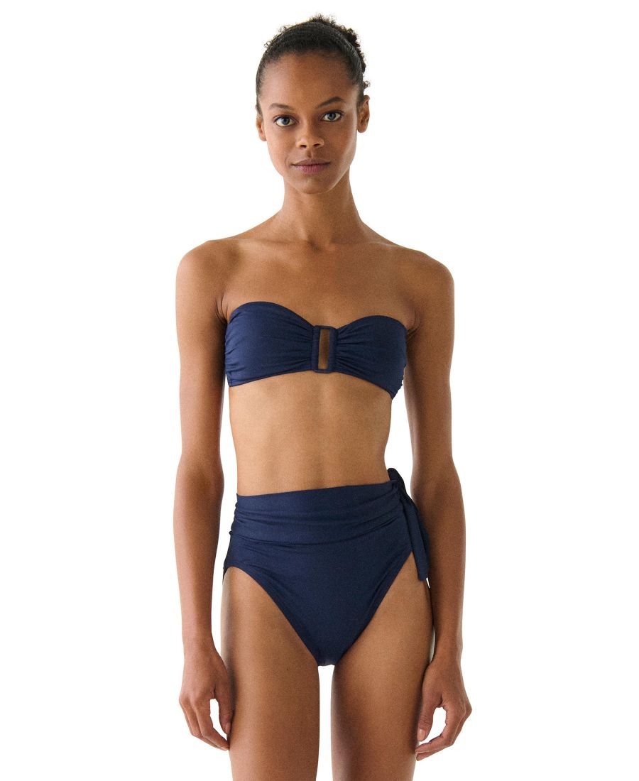 

Женский топ-бандо с кольцом спереди kate spade new york, Planetary Navy