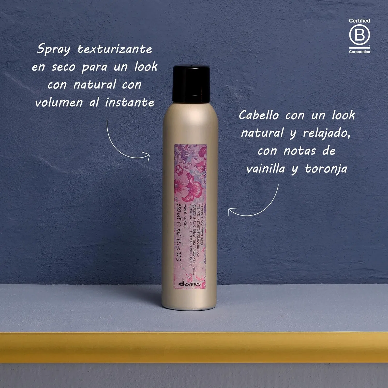 Сухой текстурирующий спрей «More Inside This is a Dry Texturizer» от Davines Davines — фото 3