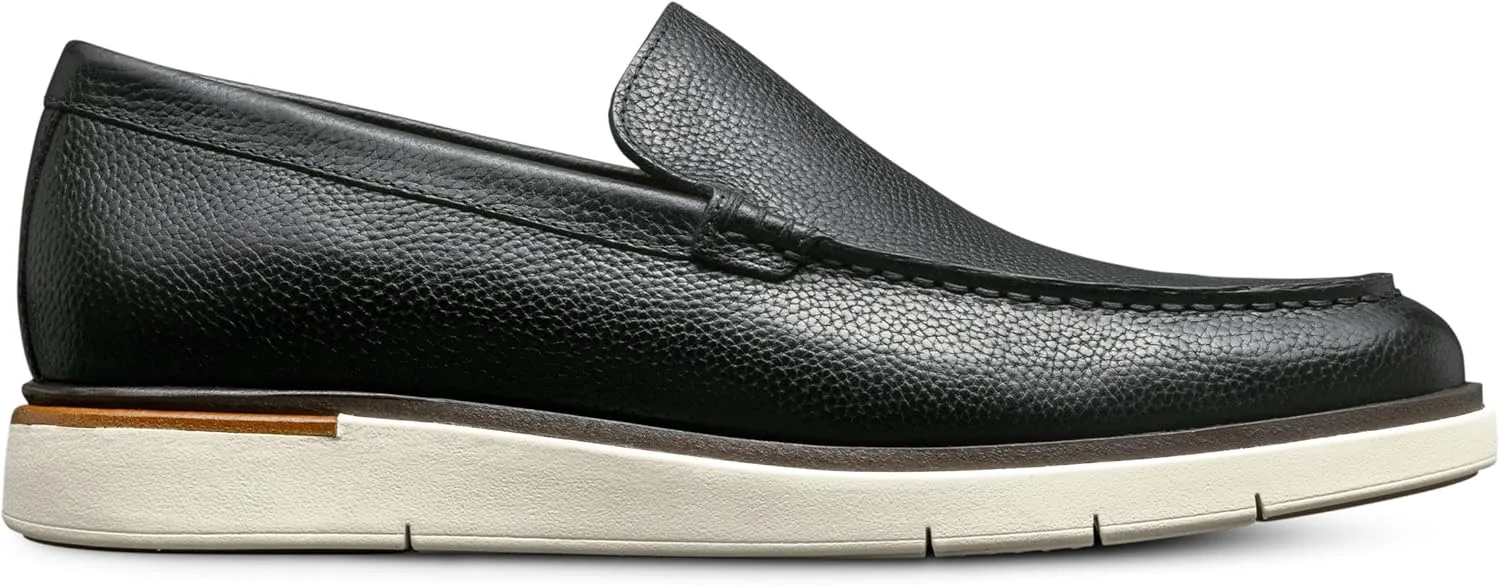 Мужские лоферы без шнурков Allen Edmonds Carson из замши, черный — фото 4