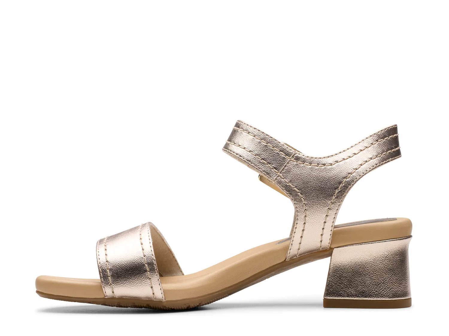 Сандалии Clarks Desirae Coast Sandal, Rose Gold Metallic — фото 2
