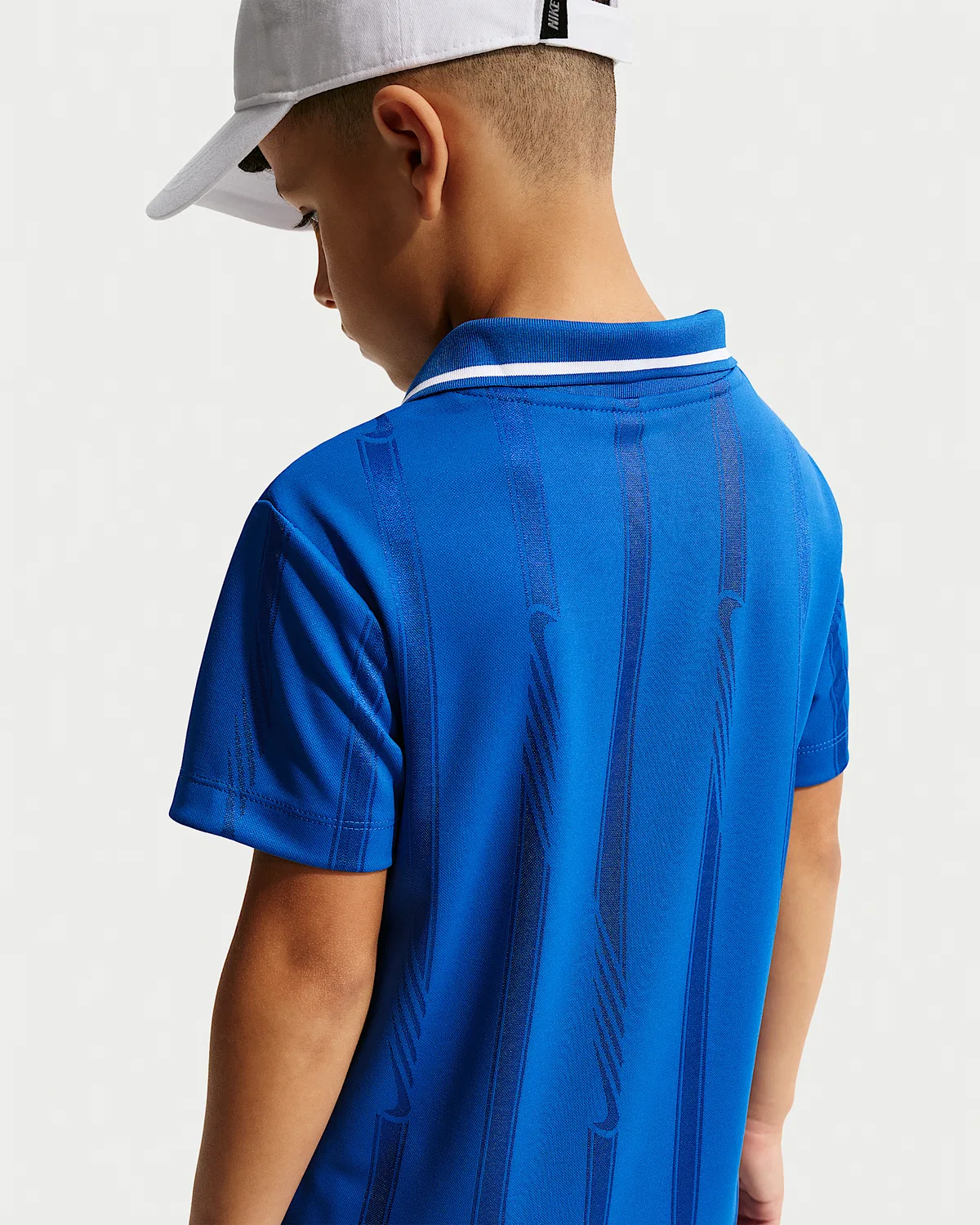 Детский набор из двух предметов: шорты из сетки Victory Lap Nike Sportswear, Game Royal — фото 3
