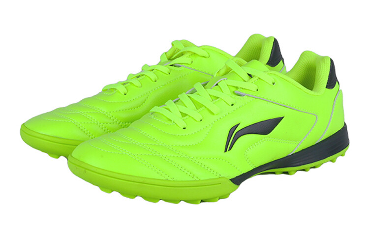 Детские футбольные бутсы Kids Low-top Fluorescent Brilliant Green/New Base Black Lining — фото 3