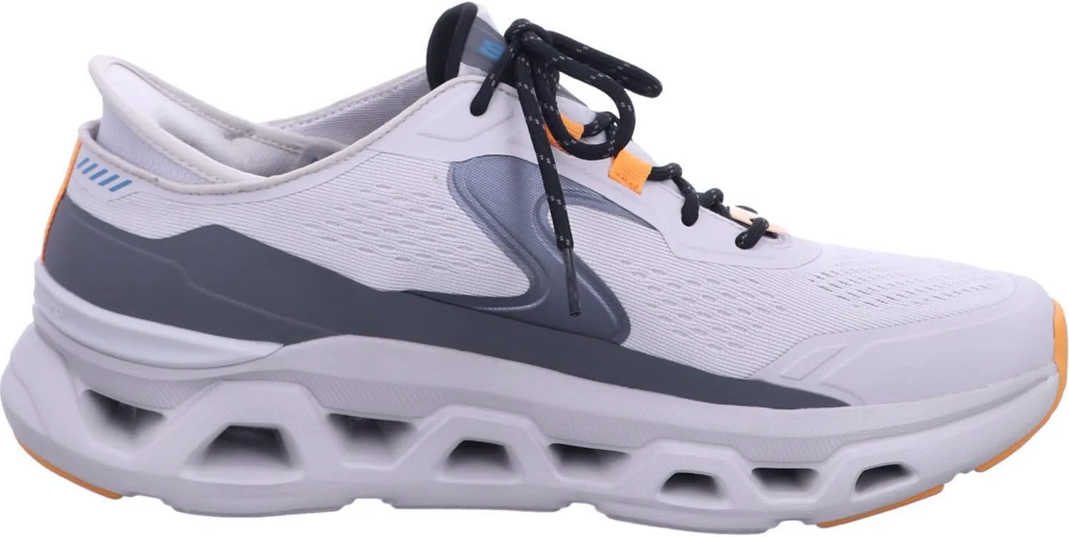 Мужские слипоны Skechers Hands Free: Go Walk Flex - обувь для плавного движения, серый — фото 4
