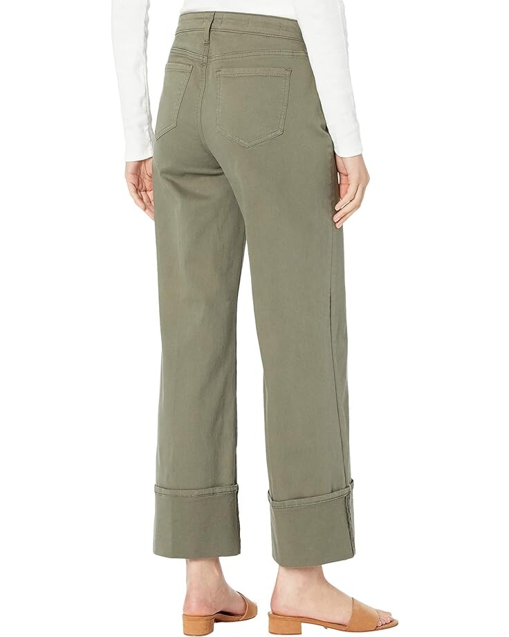 

Джинсы NYDJ Teresa Wide Leg Wide Cuff in Ripe Olive, цвет Ripe Olive
