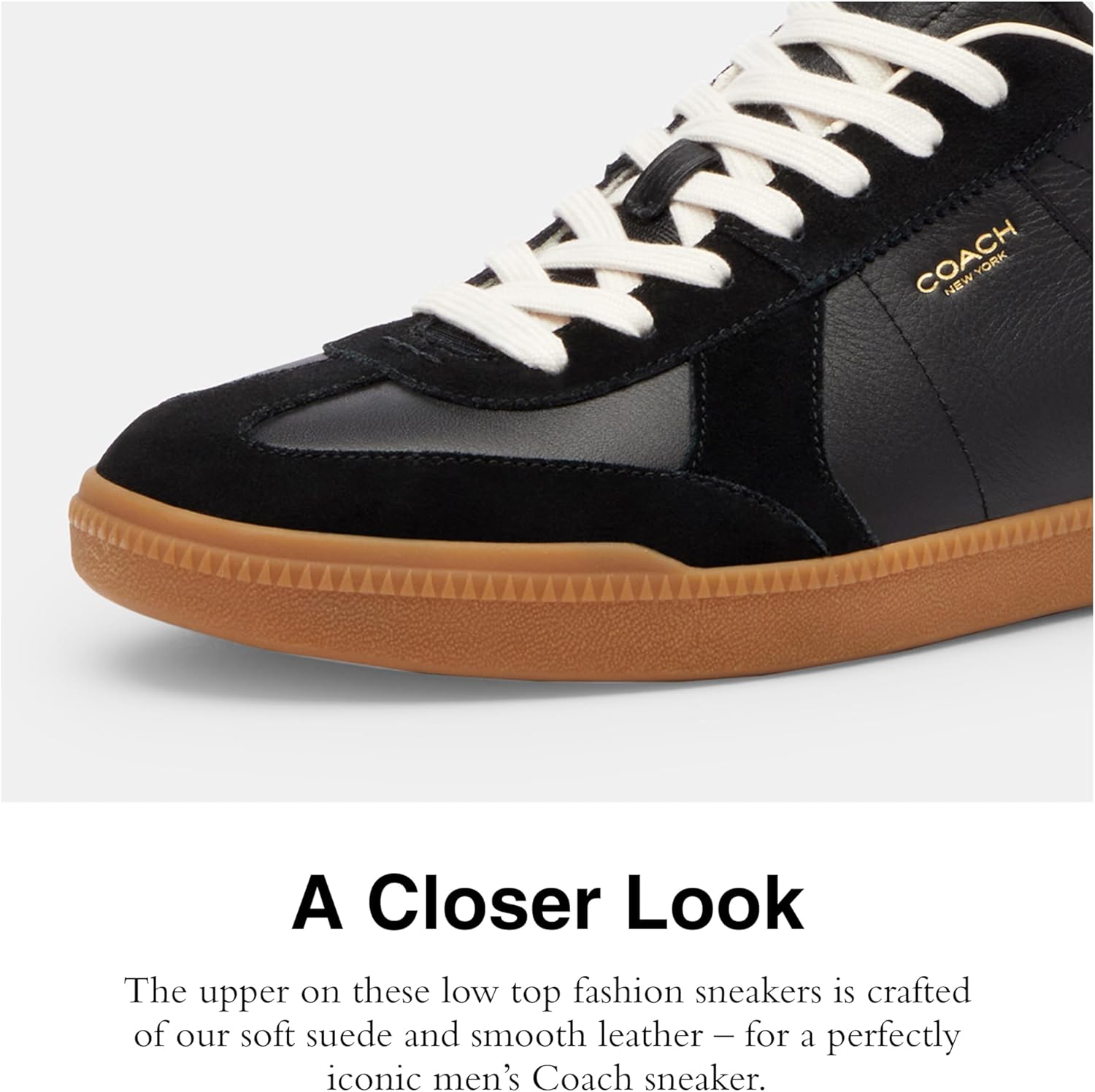 Coach мужские кроссовки Ellis, Black — фото 4