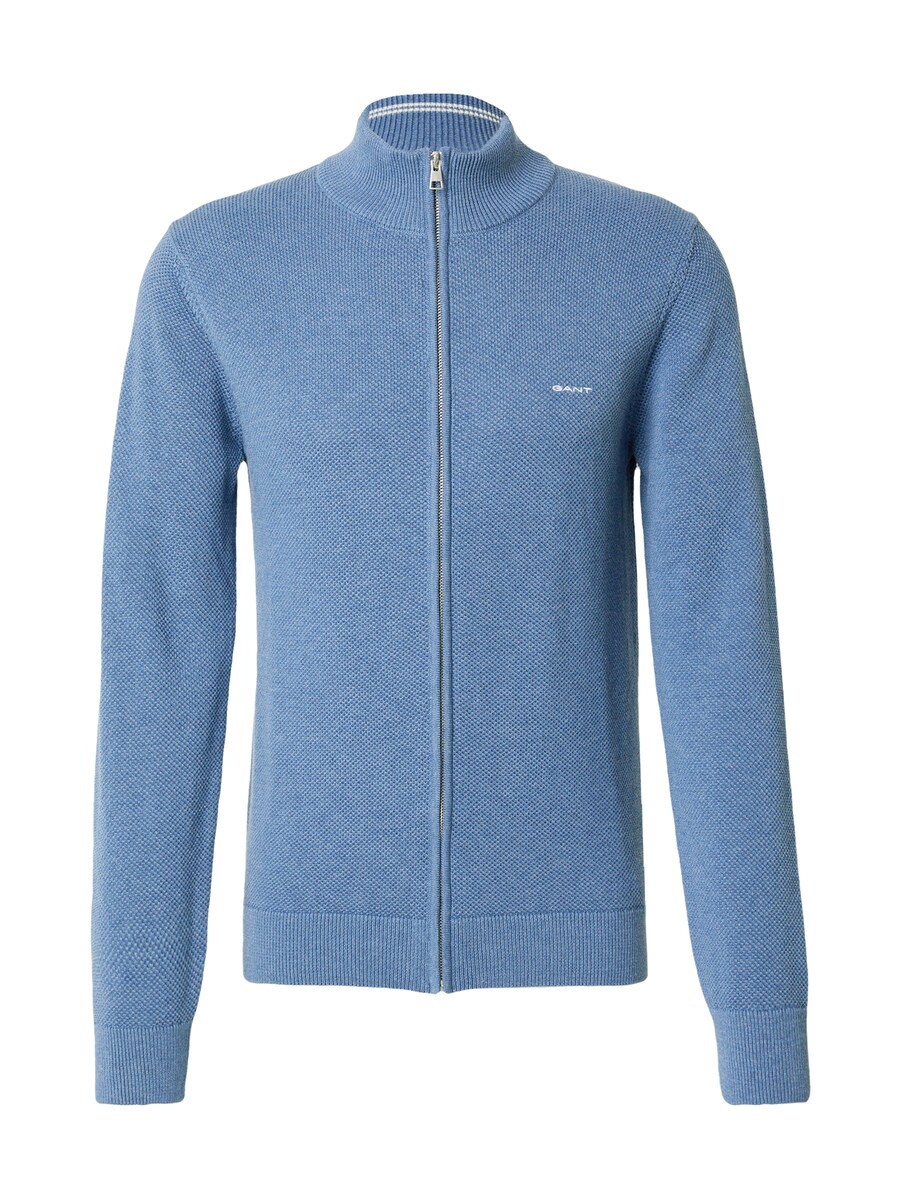 

Вязаный кардиган GANT Knit Cardigan, пятнистый синий