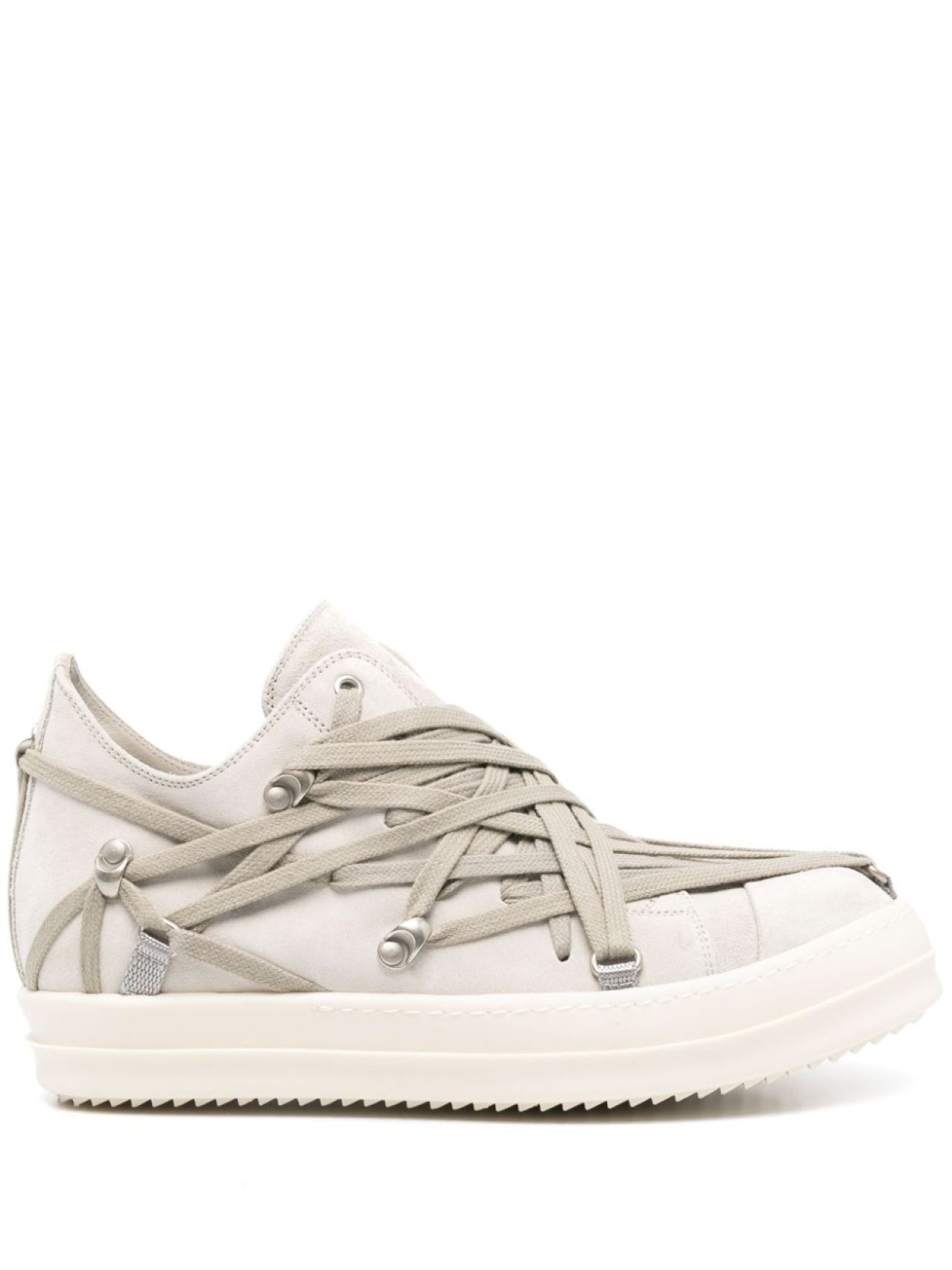 

Rick Owens кроссовки Megalace, нейтральный цвет