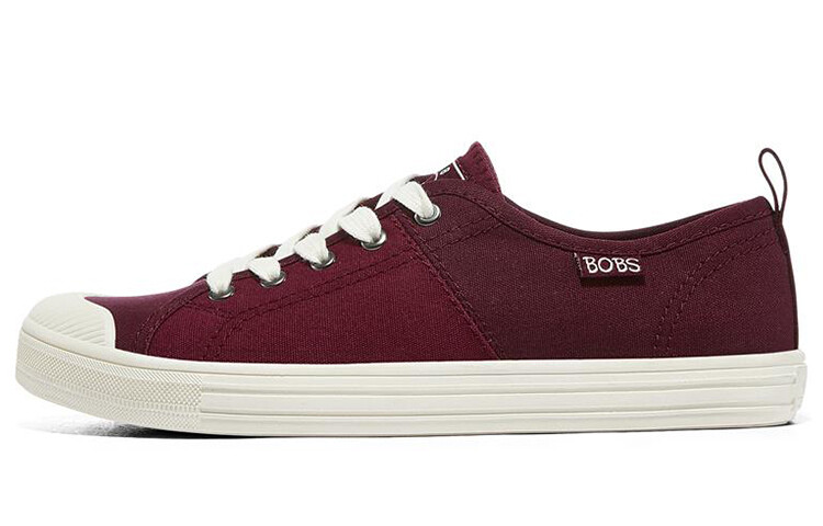 

Кроссовки для скейтбординга Bobs женские, низкие, бордовые Skechers, Красный, Кроссовки для скейтбординга Bobs женские, низкие, бордовые Skechers