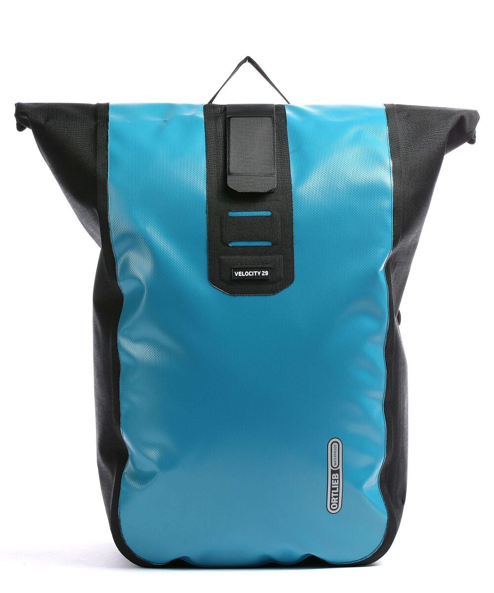 

Рюкзак Velocity 29 Rolltop, 14 дюймов, полиэстер Cordura Ortlieb, синий