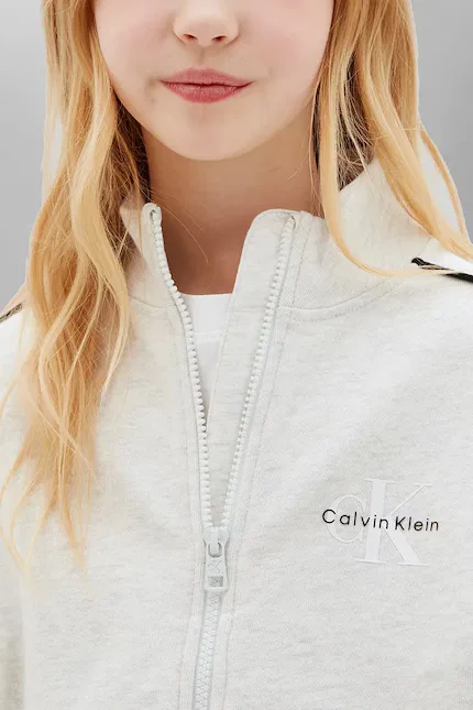 Детский спортивный костюм Calvin Klein Jeans, белый — фото 4