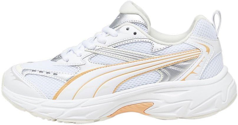 Мужские кроссовки для фитнеса и тренировок Puma, белый/оранжевый — фото 4