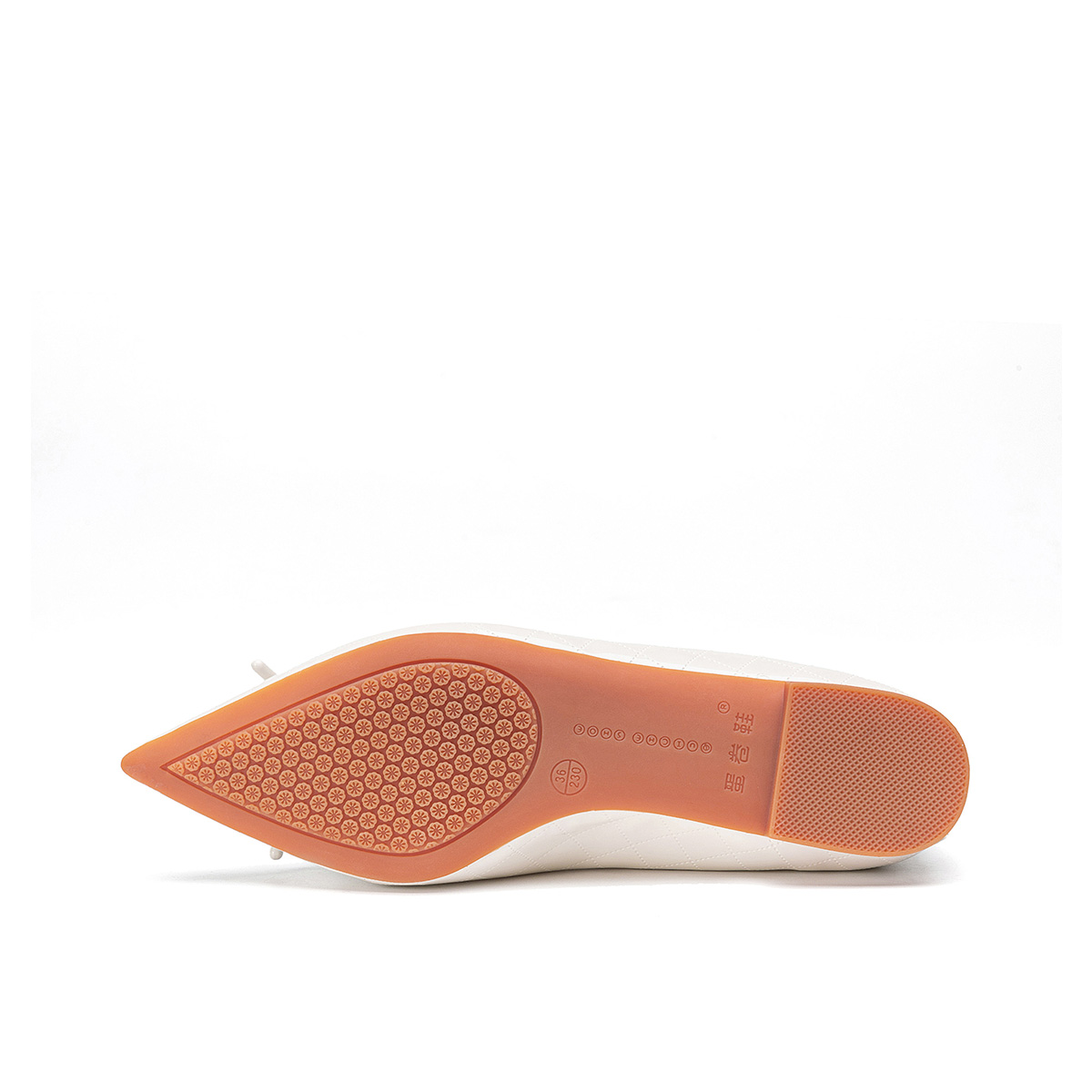 Повседневные туфли женские QUICHESHOES, Бордовые — фото 4