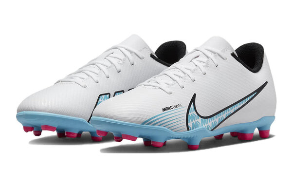 Кроссовки mercurial vapor 15 club fg mg Nike, белый — фото 2