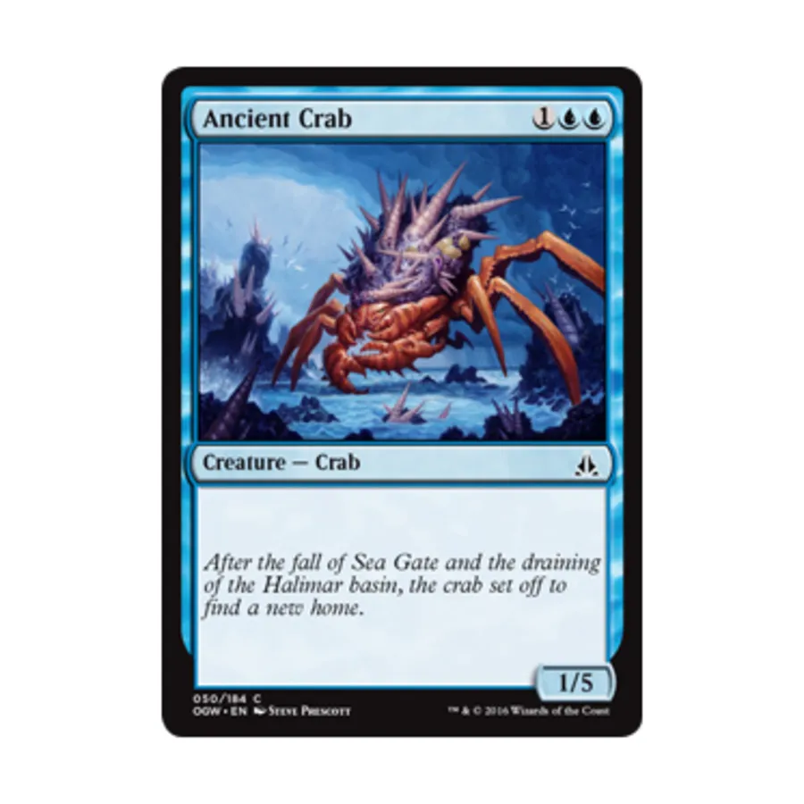 

CCG Древний краб (клавиша C), MTG - Oath of the Gatewatch