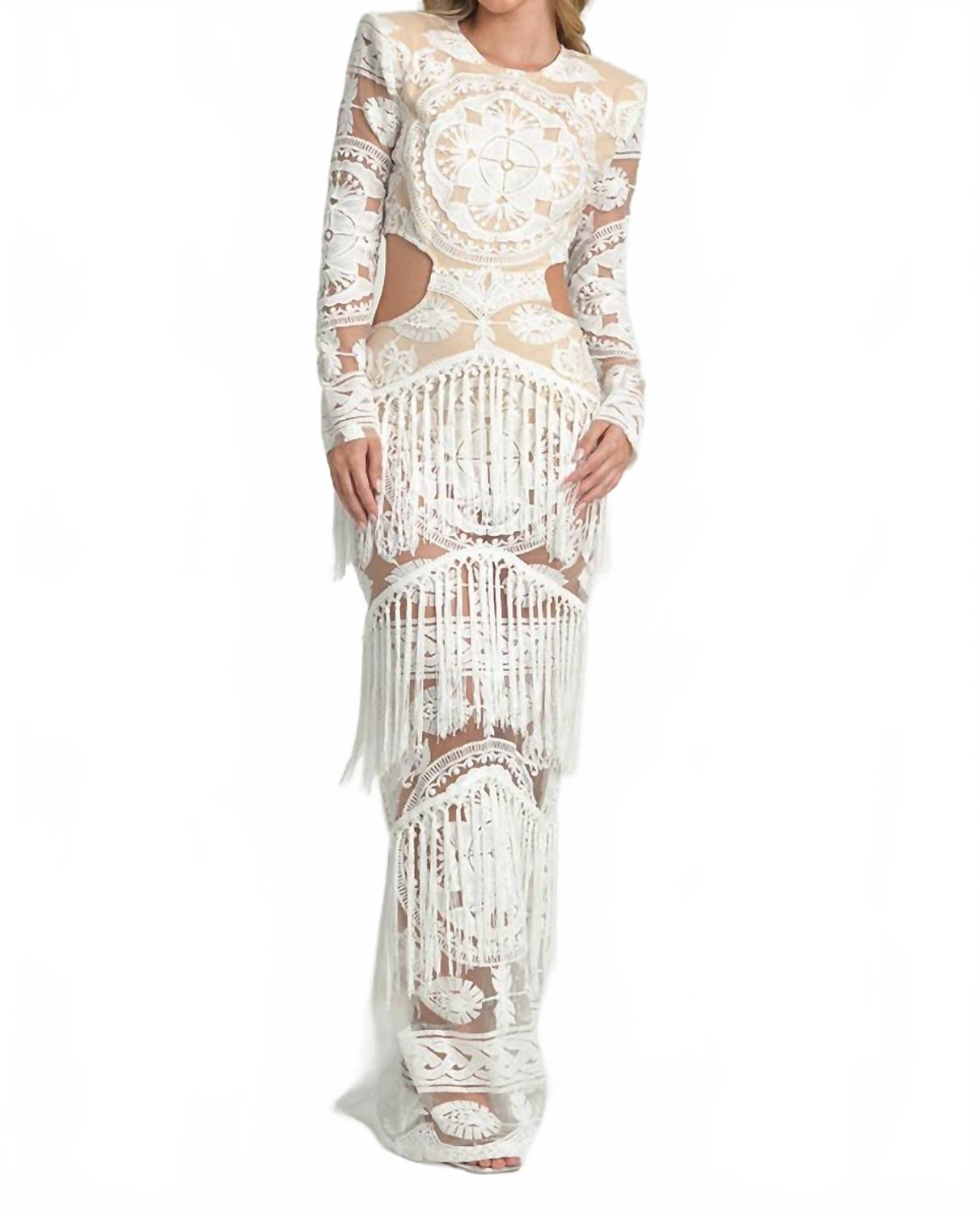 

Мистик Монако платье в белом Steffany Milano