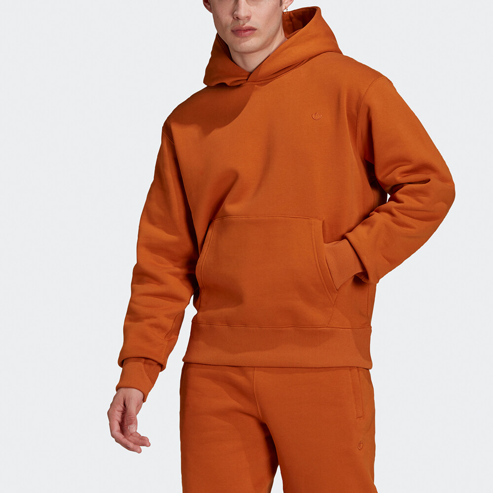 Толстовка мужская оранжевая Adidas Originals, оранжевый — фото 2