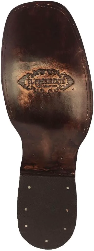 

Женские ботинки Chelsea El Presidente Mens Brown из нубука в ковбойском стиле с удобной застежкой, коричневый