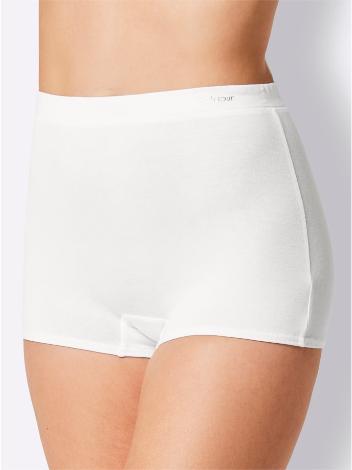 

WITT WEIDEN Трусики: 2 пары белых + 2 пары серых меланжевых