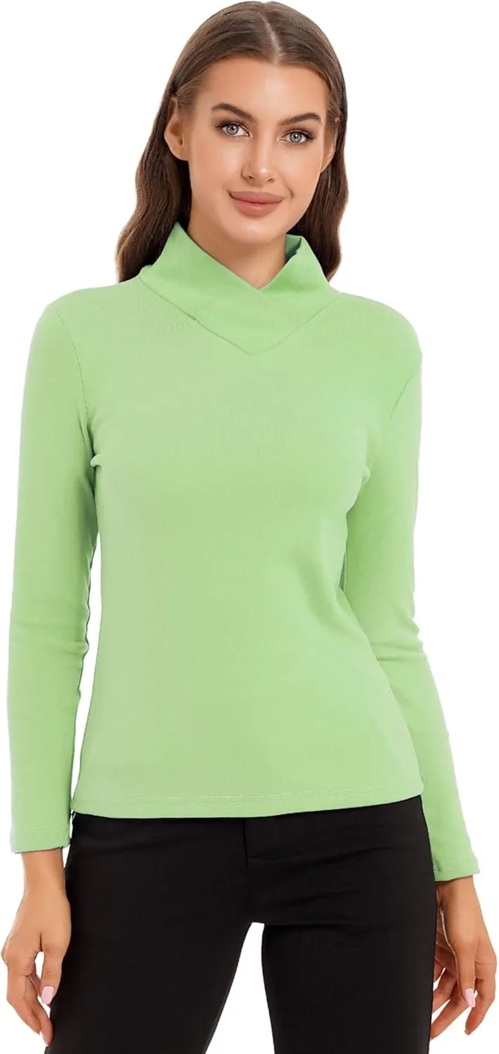 

Женская легкая блузка с длинными рукавами RUNQHUI