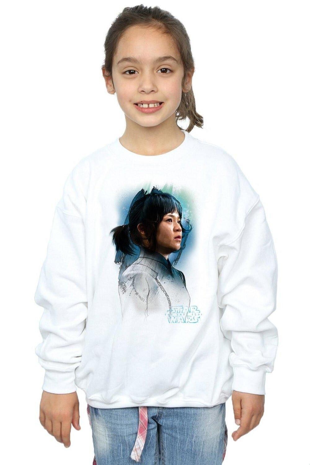 

Свитшот с начесом The Last Jedi Rose Tico Star Wars, белый