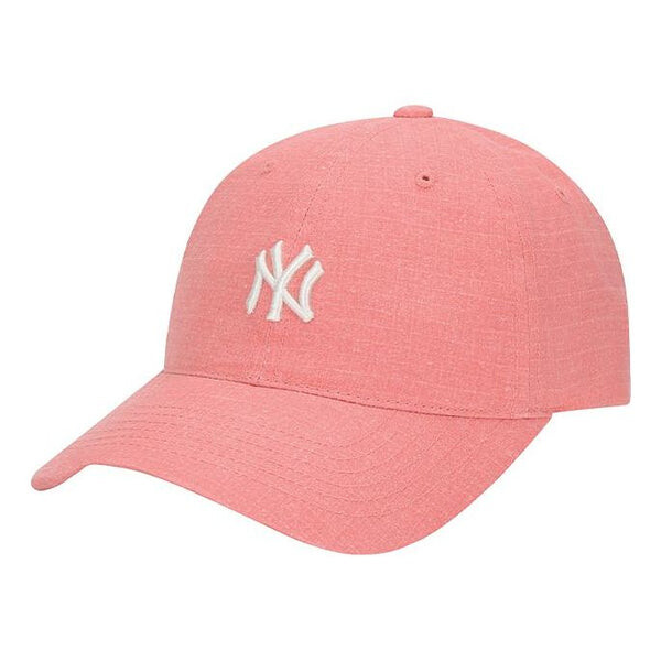 

Кепка MLB NY Small Label Cap Baseball Cap Pink White, белый