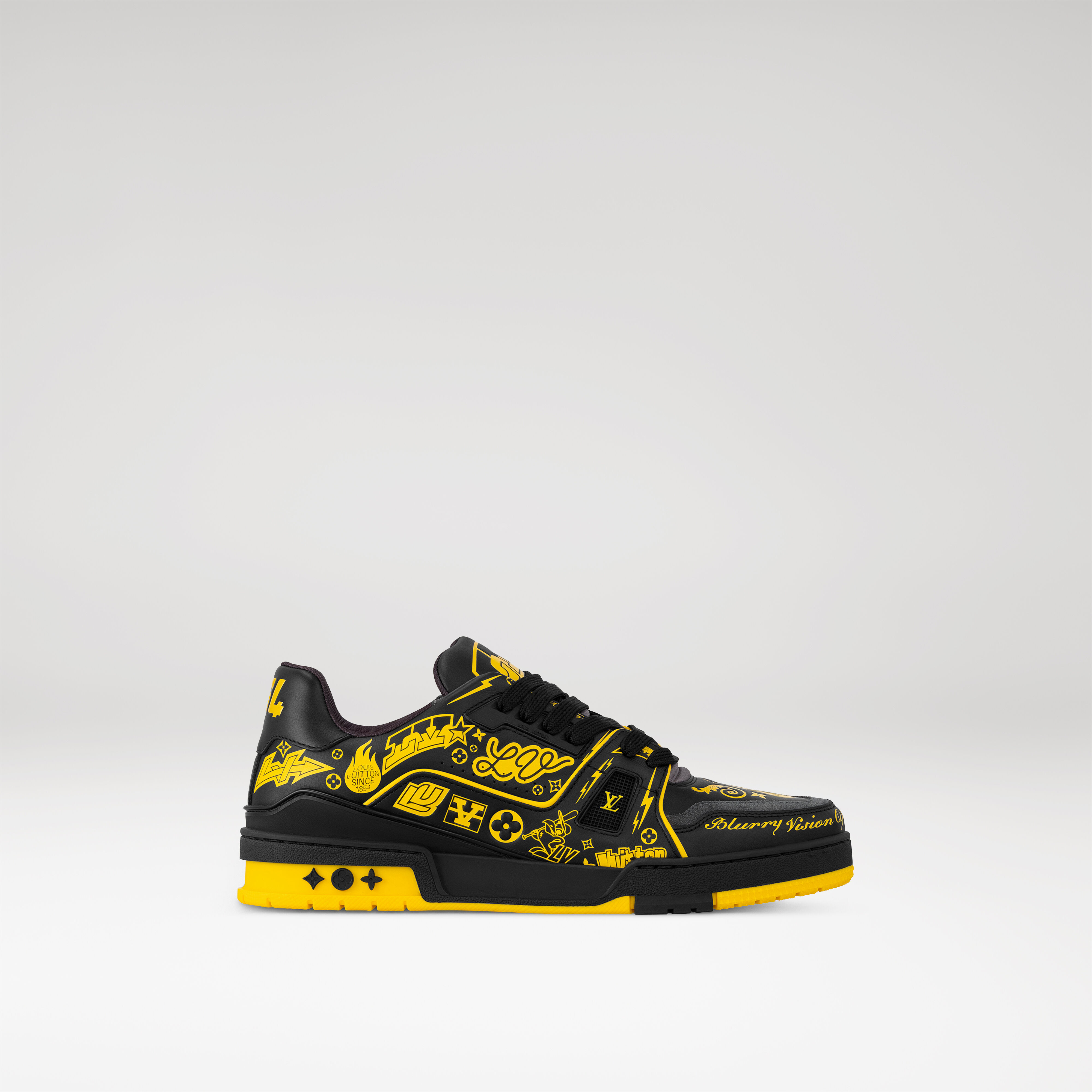 

Кроссовки LV Trainer Louis Vuitton, черный