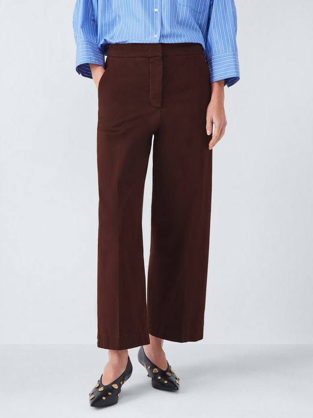 

Брюки Weekend MaxMara Tunis из хлопковой смеси MM by MaxMara, Burgundy