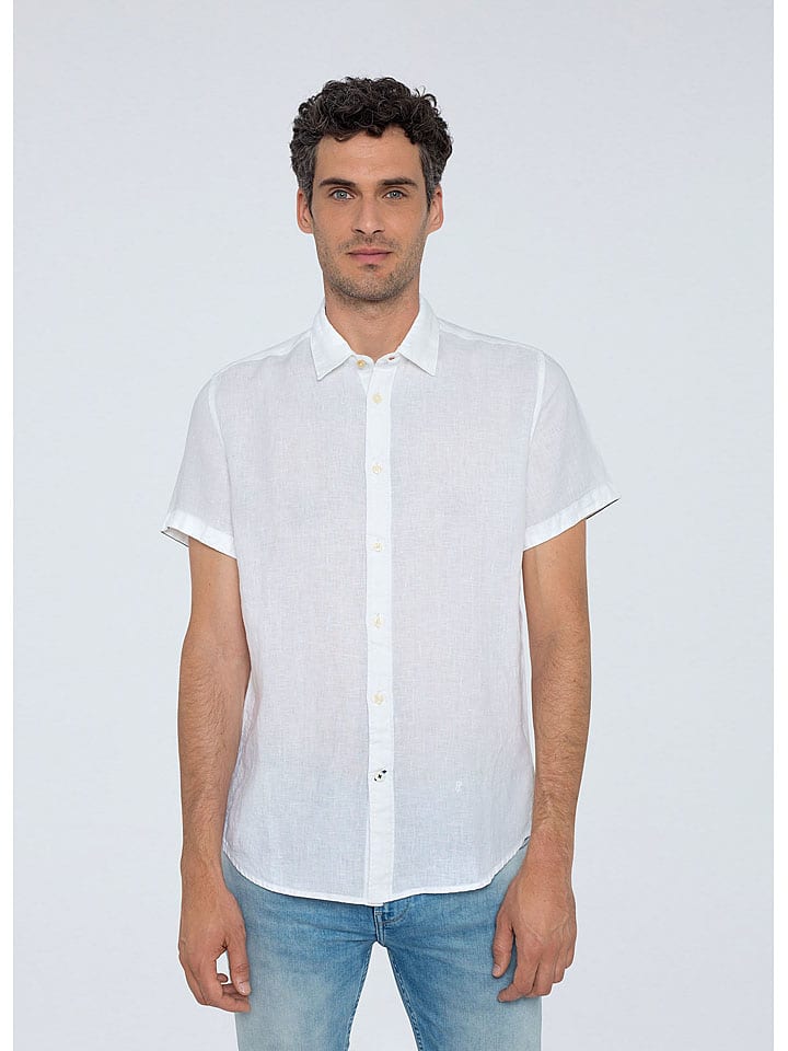 

Рубашка Mark Pepe Jeans, белый