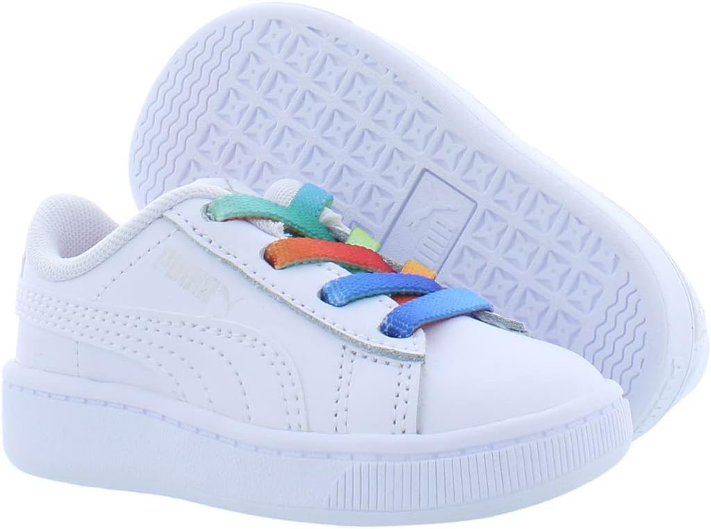 Кроссовки PUMA Suede Jr унисекс для детей, белый/белый — фото 2