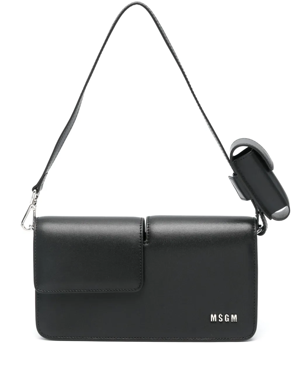 

Сумка на плечо с логотипом MSGM, черный