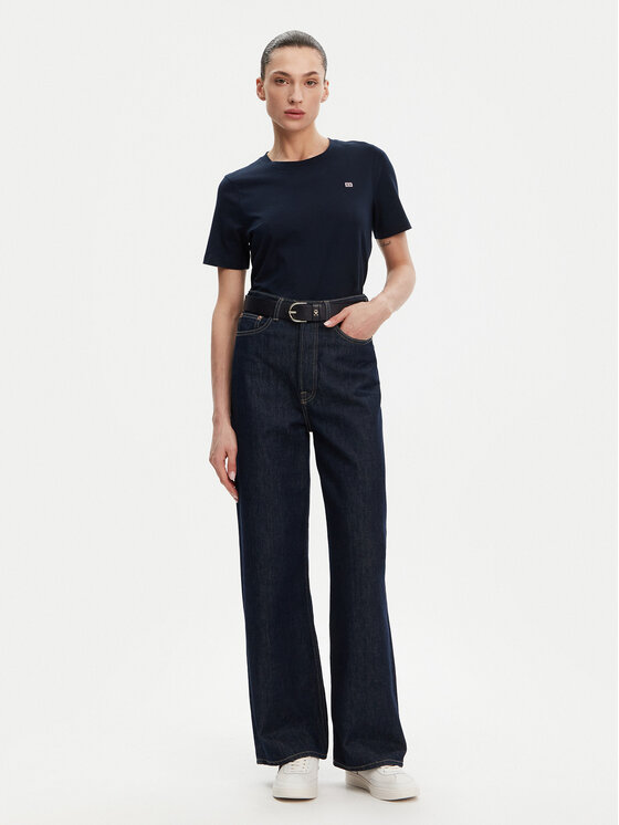 Футболка обычного кроя WW0WW45522 Tommy Hilfiger, синий — фото 2