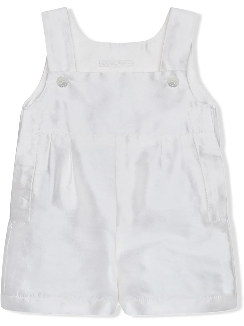 

Ромпер с квадратным вырезом Dolce & Gabbana Kids, белый